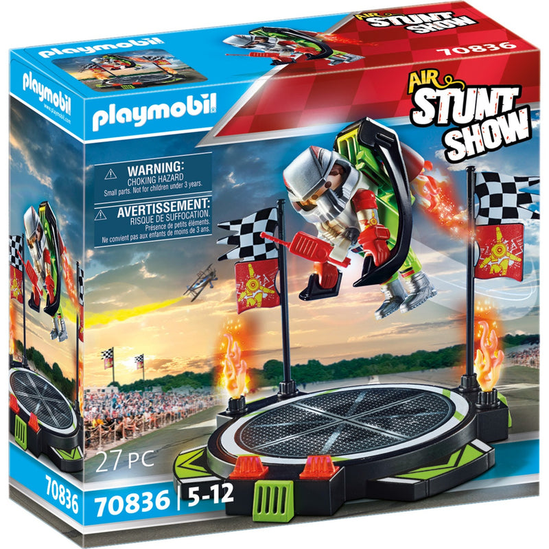 Afbeelding laden in galerijviewer, PLAYMOBIL Stuntshow Air Stuntshow Jetpack-vlieger
