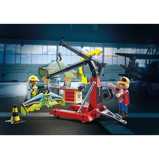 PLAYMOBIL Stuntshow Air Stuntshow servicestation