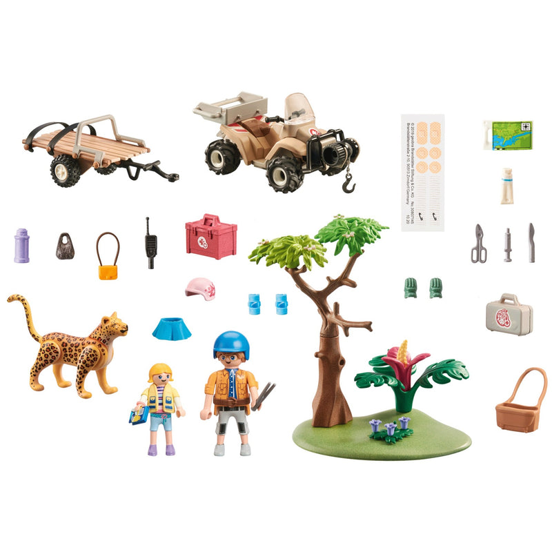 Afbeelding laden in galerijviewer, PLAYMOBIL Wiltopia Dierenreddingsquad 71011

