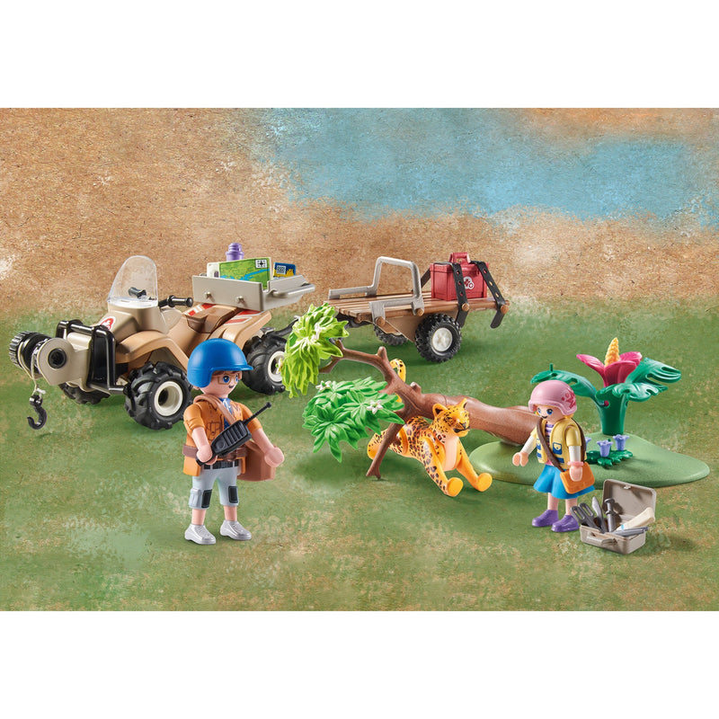 Afbeelding laden in galerijviewer, PLAYMOBIL Wiltopia Dierenreddingsquad 71011
