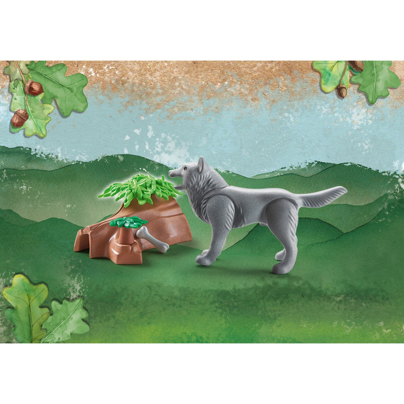 Afbeelding laden in galerijviewer, PLAYMOBIL Wiltopia Wolf 71056
