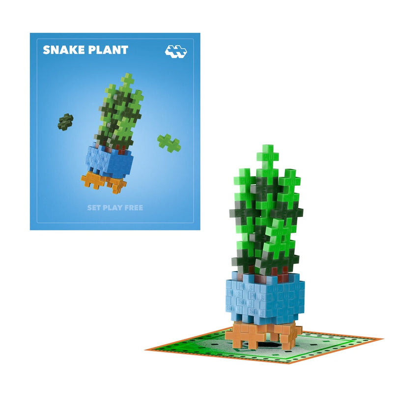 Afbeelding laden in galerijviewer, Plus plus plant packs - snake plant plus-plus flowers plants (4342)

