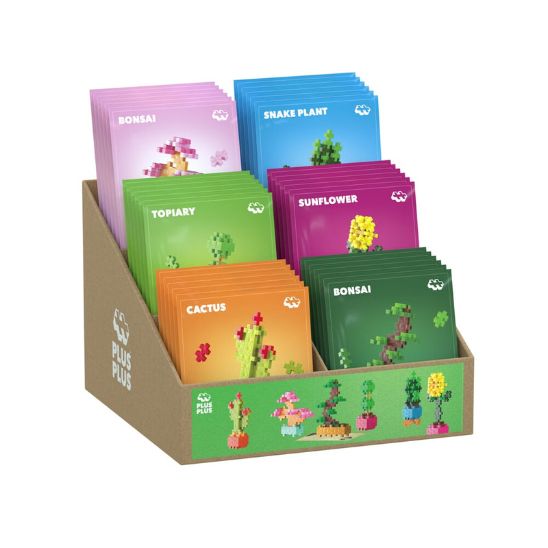 Afbeelding laden in galerijviewer, Plus plus plant packs - display (36 pcs) plus-plus flowers plants (7494)
