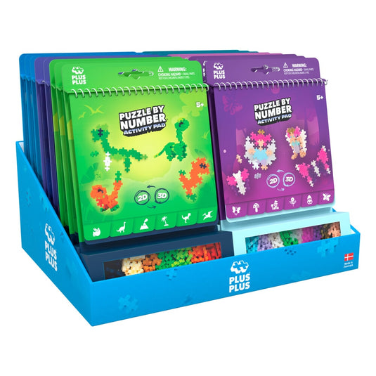 Plus plus plus-plus activity pad display ss26 - 16 pcs (7517)
