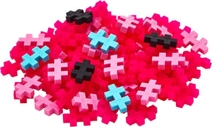 Plus-plus tube flamingo 100 delige bouwset - 4242 - bouwspeelgoed - constructiespeelgoed - set met bouwstenen - vanaf 5 jaar