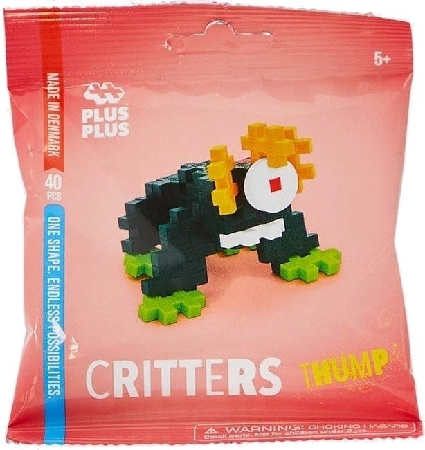 Afbeelding laden in galerijviewer, Plus plus critters thump plus-plus: 40 stuks (3925)

