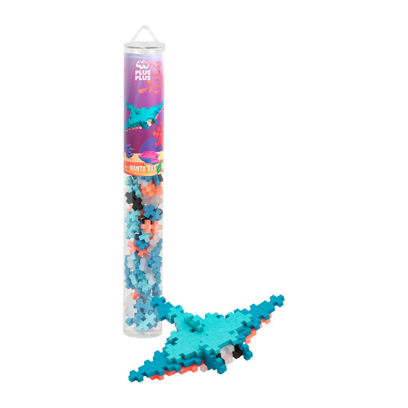 Afbeelding laden in galerijviewer, Plus plus plus-plus manta ray: 100 stuks tube (4326)
