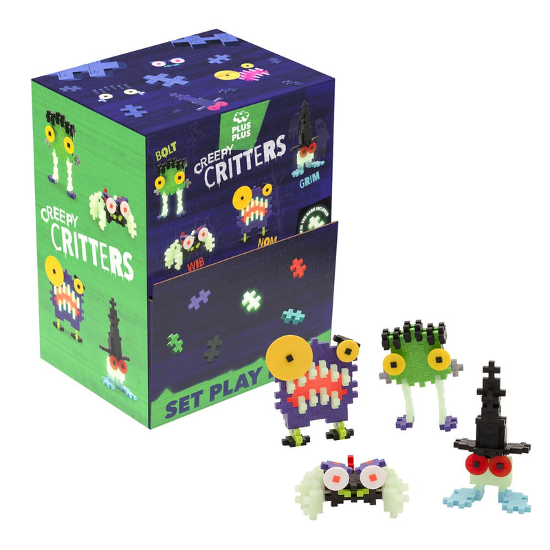 Afbeelding laden in galerijviewer, Plus plus plus-plus creepy critters display: 48 stuks. (5179)
