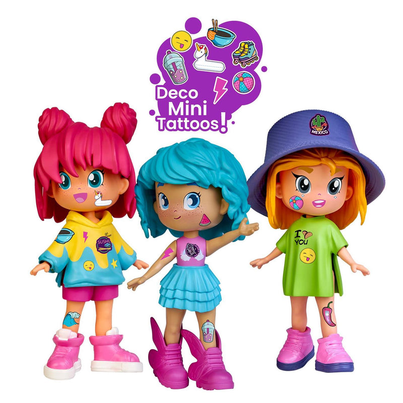 Afbeelding laden in galerijviewer, Pinypon top foodie girl 11cm met mini surprises
