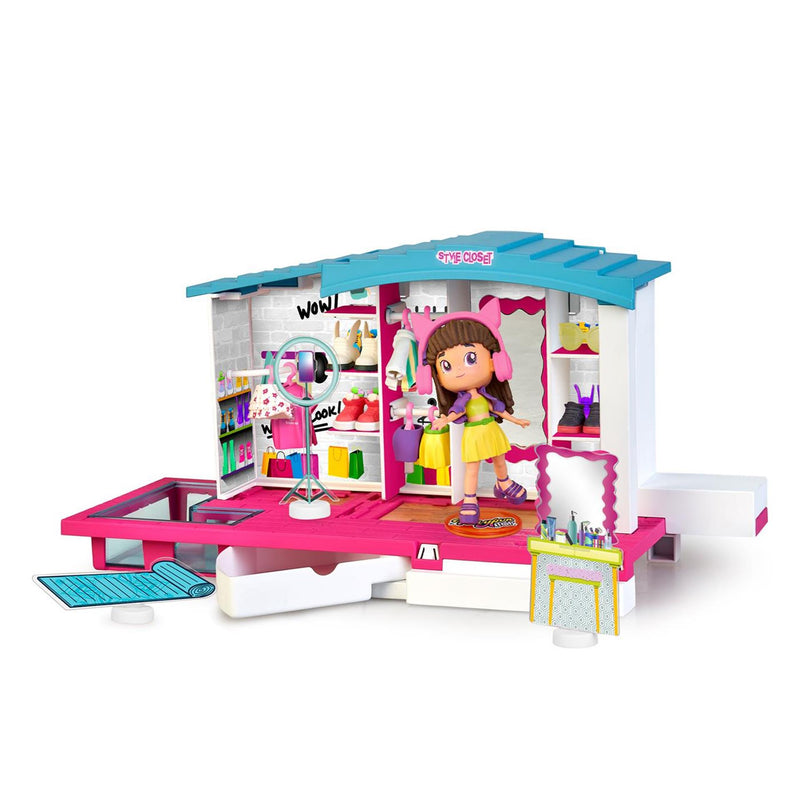 Afbeelding laden in galerijviewer, Pinypon top style closet kledingkast
