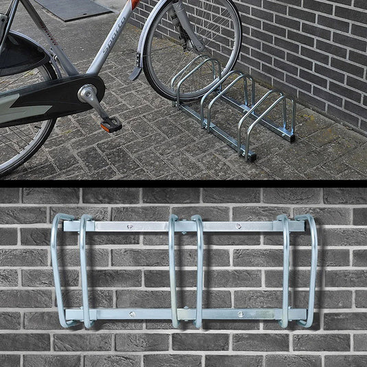 fietsenrek voor drie fietsen