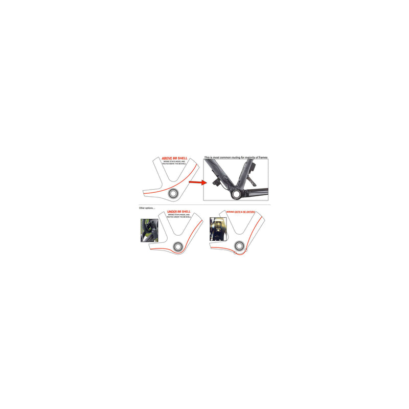 Afbeelding laden in galerijviewer, Praxis trapas adapter m24 shimano osbb road 68mm
