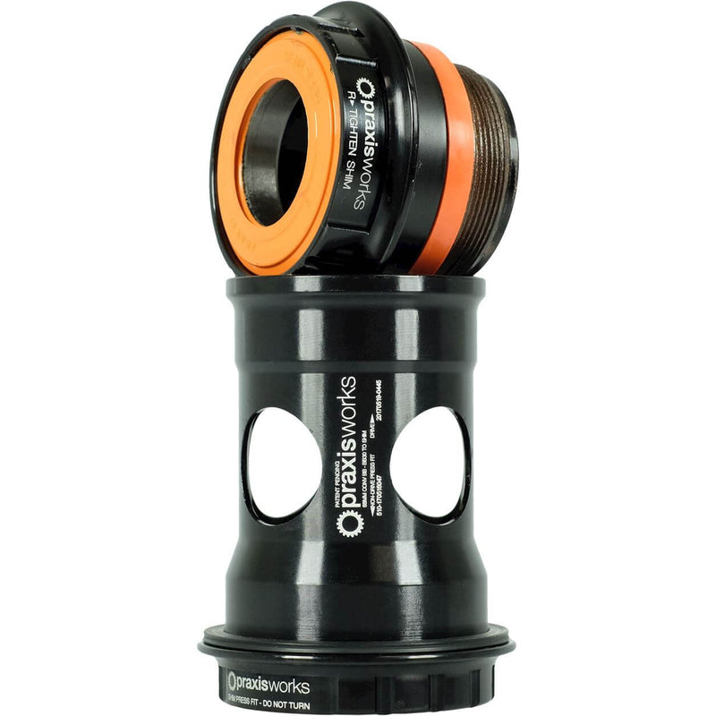 Afbeelding laden in galerijviewer, Praxis trapas adapter m24 shimano bb30 pf30 mtb 73mm
