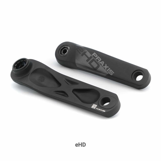 Praxis crankstel e-bike type 1 aluminium hd isis 155mm