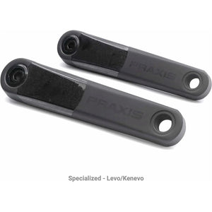 Praxis crankstel e-bike sbc alloy specialized isis 160mm