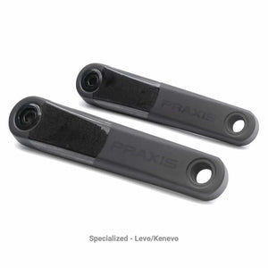 Praxis crankstel e-bike sbc alloy specialized isis 165mm