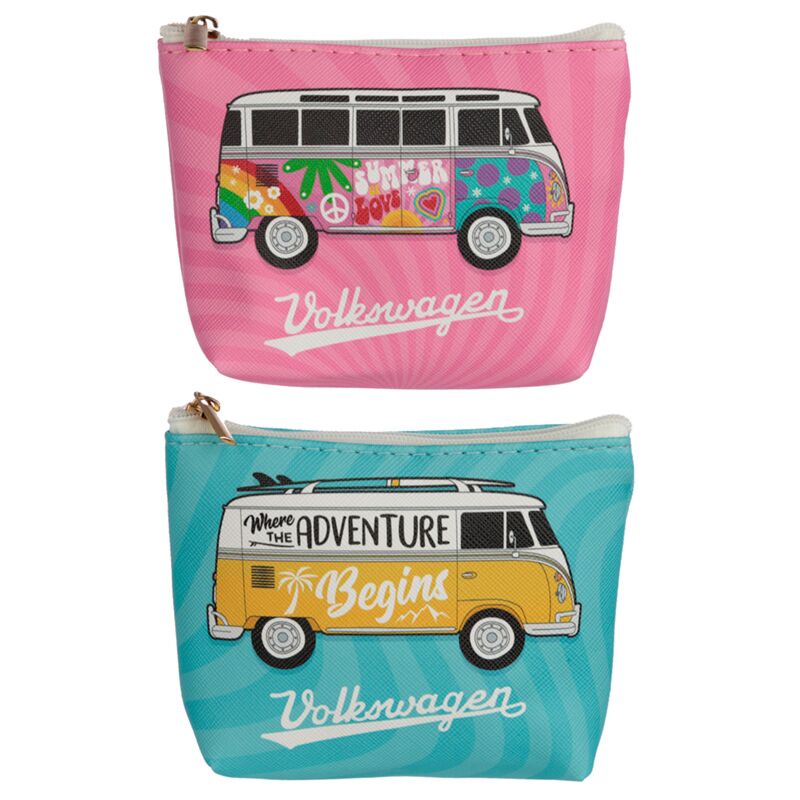 Afbeelding laden in galerijviewer, Union volkswagen busje vw t1 surf summer pvc portemonnee
