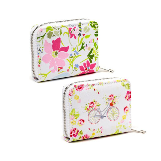 Julie dodsworth roze botanical rondrits portemonnee - small