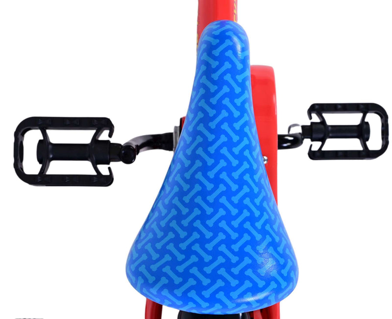 Afbeelding laden in galerijviewer, Paw Patrol Kinderfiets Jongens 10 inch Rood Blauw Doortrapper
