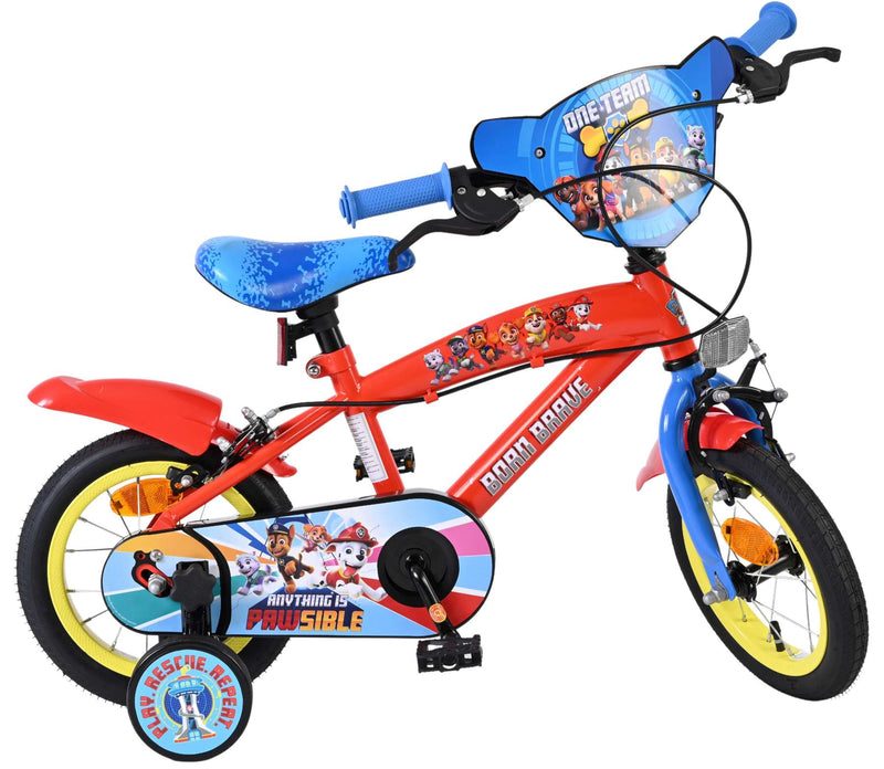 Afbeelding laden in galerijviewer, Paw patrol kinderfiets - jongens - 12 inch - twee handremmen
