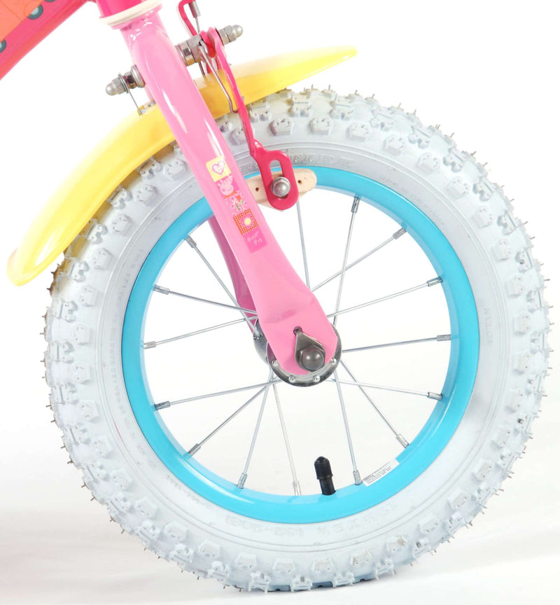 Afbeelding laden in galerijviewer, Peppa Pig Kinderfiets Meisjes 12 inch Roze
