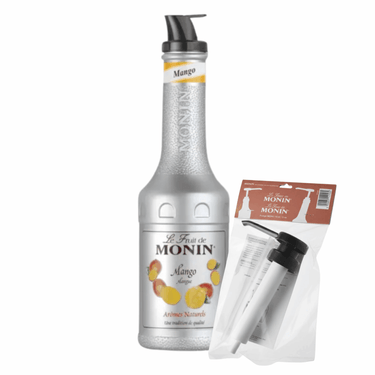 Monin puree mango + pompje (combinatie)