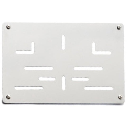 Kentekenplaat-houder 210x140 alu motor zilver