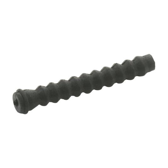 Elvedes kabelhoedje tip+rubber balg pvc zwart (25st)