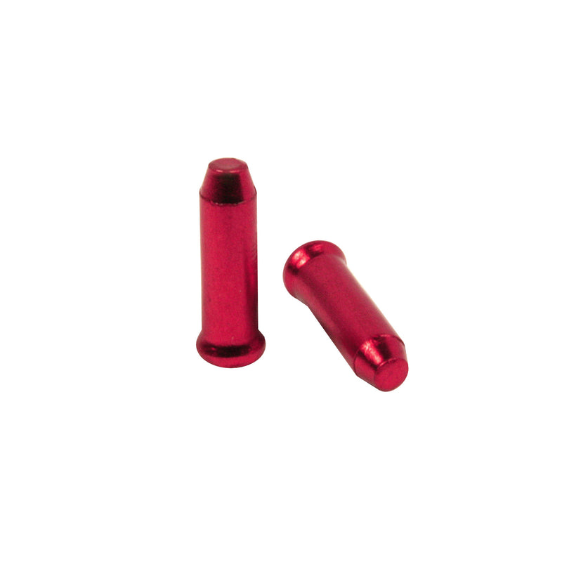 Afbeelding laden in galerijviewer, Elvedes antirafeldopjes 2,3mm rood (500x) alum. elv2012015
