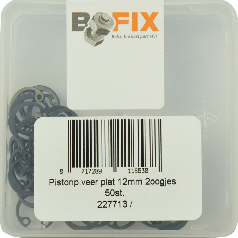 Afbeelding laden in galerijviewer, Bofix doos pistonpenveer plat 12mm2

