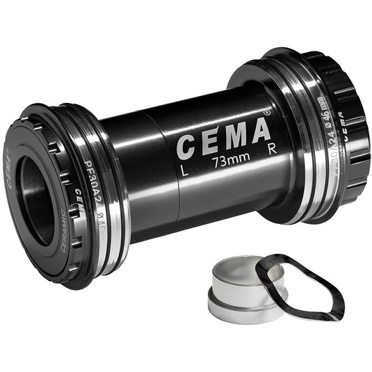 CEMA Bracketas PF30A Interlock SRAM GXP-Keramisch-Zwart