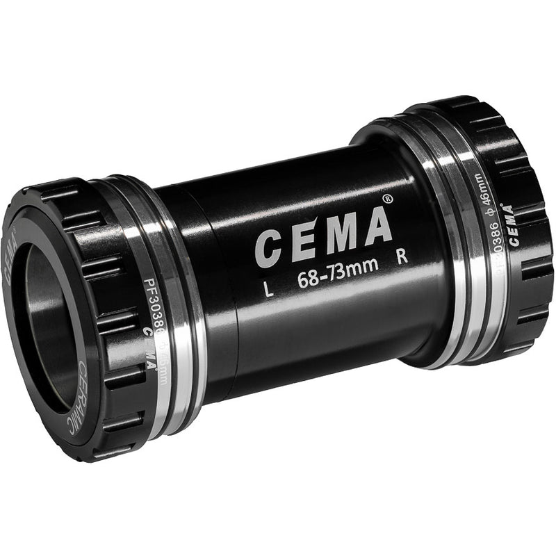 Afbeelding laden in galerijviewer, CEMA Bracketas PF30 SRAM DUB-RVS-zwart
