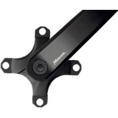 Afbeelding laden in galerijviewer, Buzaglo miranda delta crankstel z blad bcd104 gates, 170mm,mat-zwart
