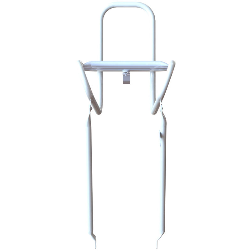 Afbeelding laden in galerijviewer, Steco smooth voordrager 25cm kroonboutmontage wit

