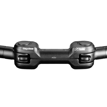 Ergotec stuur ahs superlight 25,4 verstelbaar zwart