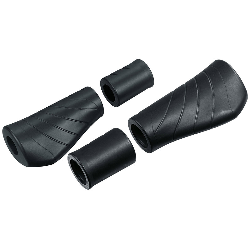Afbeelding laden in galerijviewer, Ergotec Set Handvatten Reno 92+43mm 92+43mm zwart
