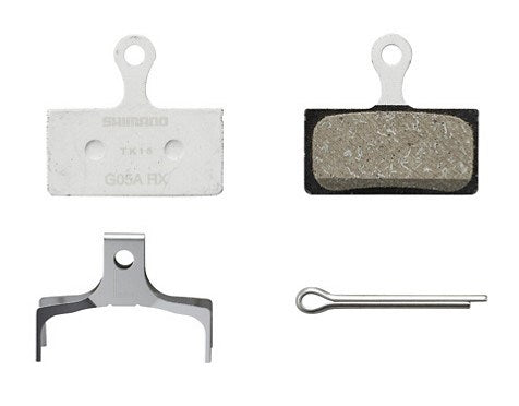 Afbeelding laden in galerijviewer, Shimano schijfremblokken g05 disc br.pad shim.g05a organic pair
