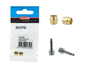 Elvedes hydro klemring olijf + insert campagnolo set a 2