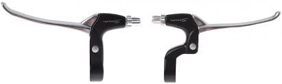 Afbeelding laden in galerijviewer, VWP Saccon Remgreepset voor Shimano Nexus 7V zwart zilver
