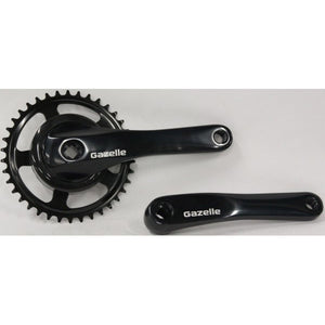 Gazelle Crankstel nexus 3 32-38t alu zwart 175mm 3713150050