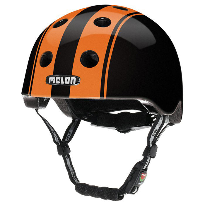 Afbeelding laden in galerijviewer, Melon Helm Urban Active Double Orange Black glossy M-L
