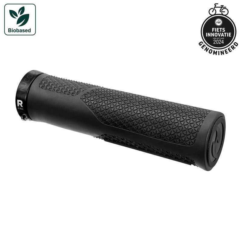 Afbeelding laden in galerijviewer, Herrmans handvatset nucore trail peak 130 130mm zwart
