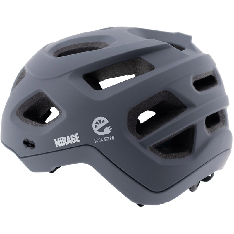 Afbeelding laden in galerijviewer, Buzaglo mirage tour mtb helm 55-58cm, nta, mat grijs
