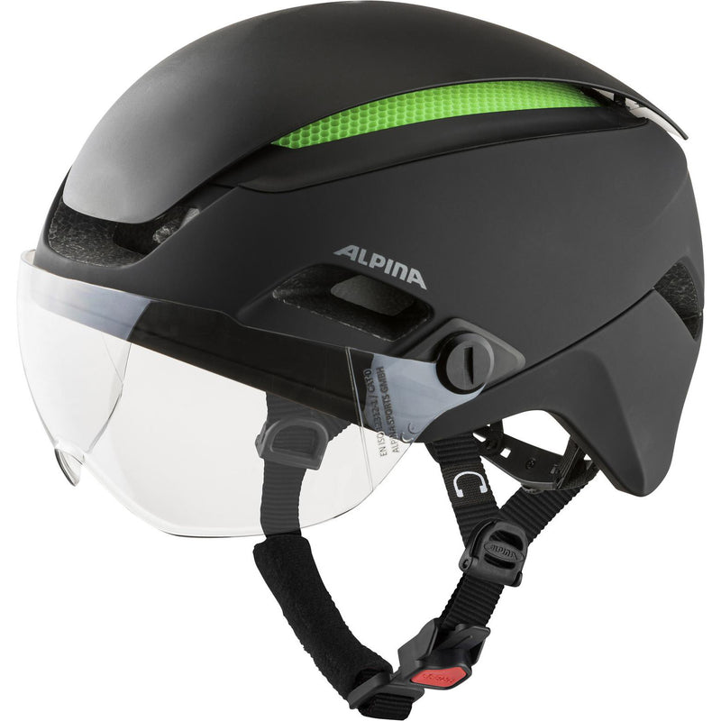 Afbeelding laden in galerijviewer, Olympic sportswear Helm Altona black matt 52-57
