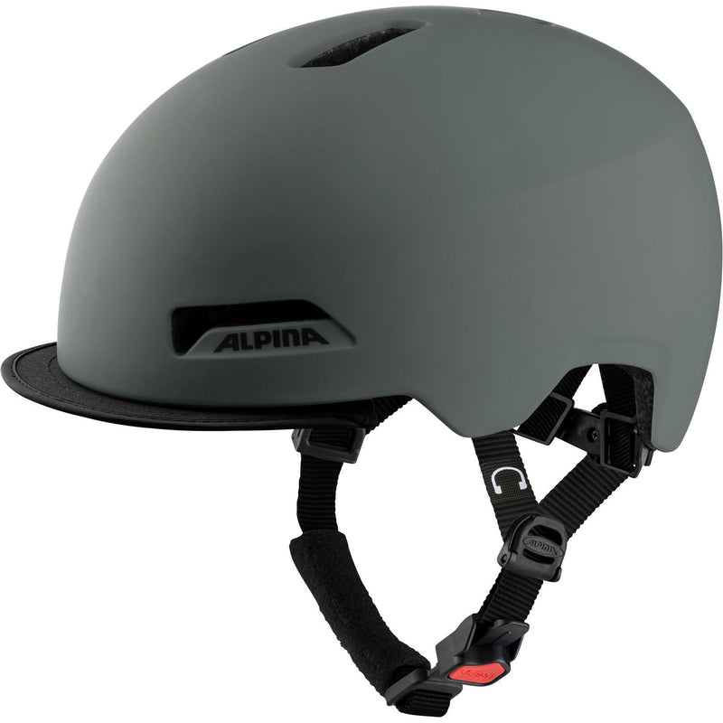 Afbeelding laden in galerijviewer, Alpina sports urban helm brooklyn 52-57 mat grijs
