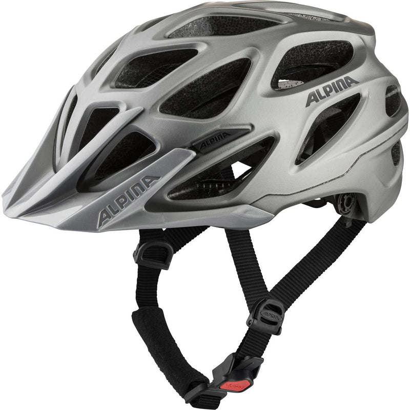 Afbeelding laden in galerijviewer, Alpina Mythos 3.0 L.e. helm unisex matzilver zwart maat 52-57 cm
