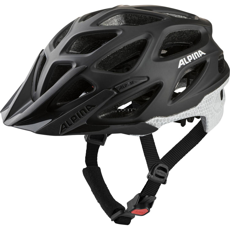 Afbeelding laden in galerijviewer, Olympic sportswear alpina sports mtb helm mythos reflective 59-64 zwart
