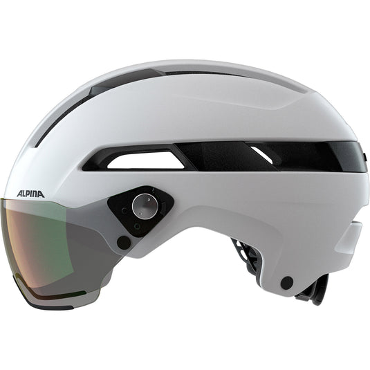 Alpina sports urban helm soho visor v 55-59 mat wit