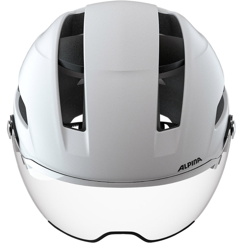Afbeelding laden in galerijviewer, Alpina sports urban helm soho visor 51-56 mat wit
