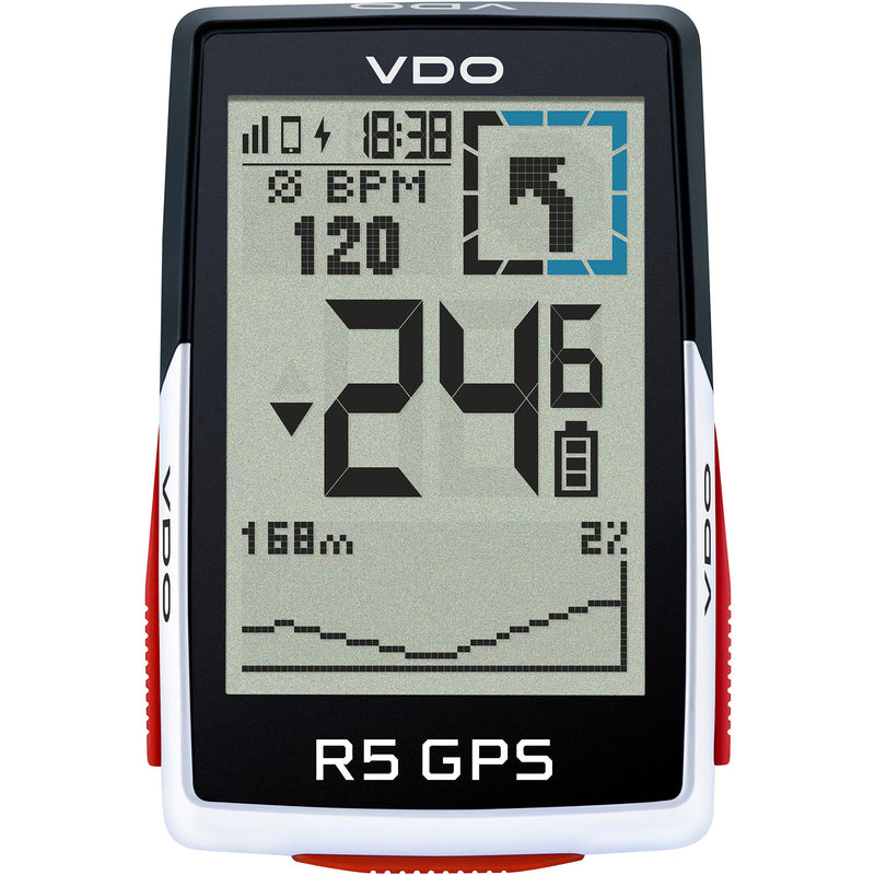 Afbeelding laden in galerijviewer, VDO fietscomputer R5 GPS
